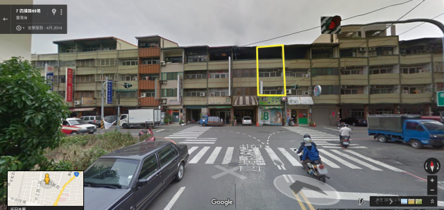 彰化市路沖四維路70號廣告牆